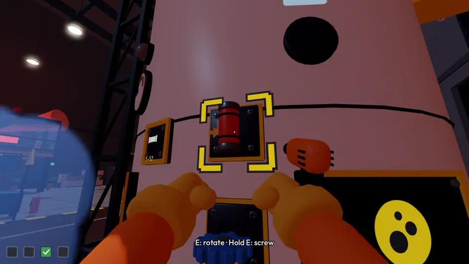 Fitting spots as the technician sees them, with a small part