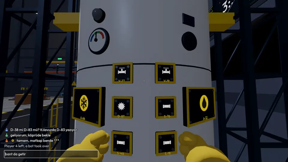 Text chat in the game